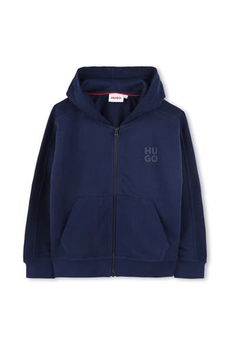 HUGO Sweatjacke königsblau
