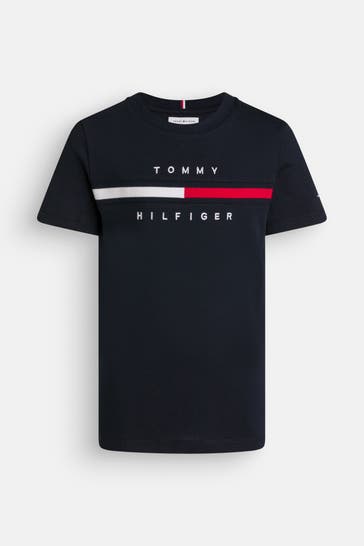 TOMMY HILFIGER T-Shirt dunkelblau