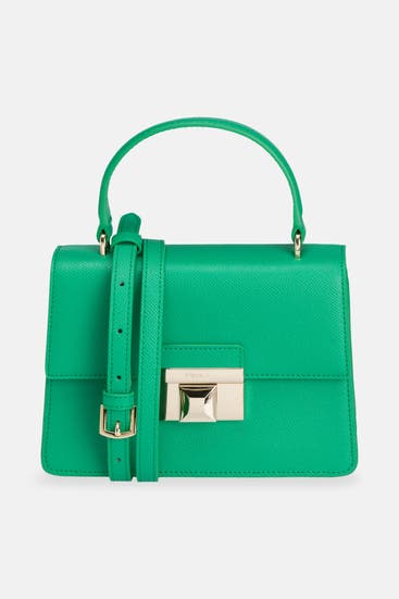 FURLA - Handtasche 'Bas' grün
