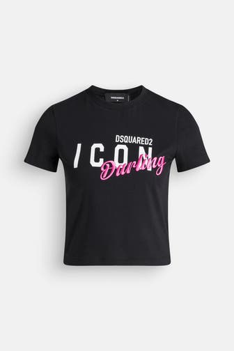 DSQUARED2 T-Shirt schwarz