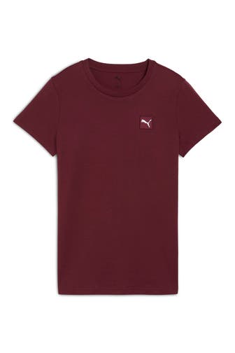 PUMA T-Shirt weinrot