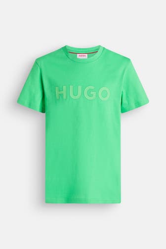 HUGO T-Shirt neongrün