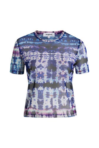 DESIGUAL T-Shirt gemustert