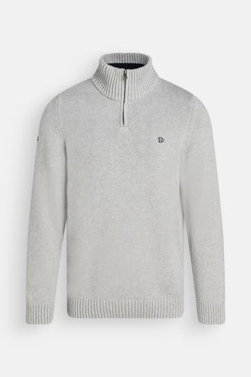 SUPERDRY Strick-Troyer grau