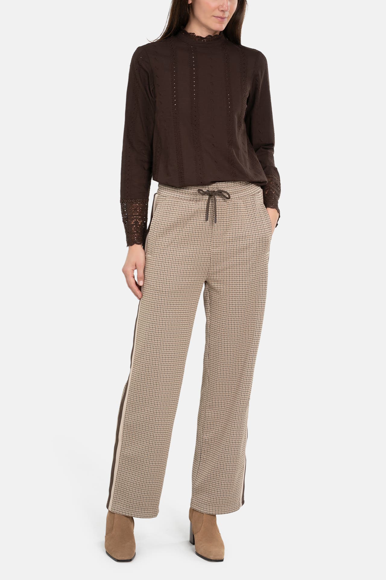 GANT Joggpants beige gemustert, Bild 1