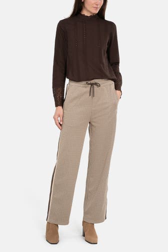 GANT Joggpants beige gemustert