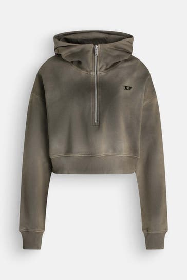 DIESEL Hoodie oliv