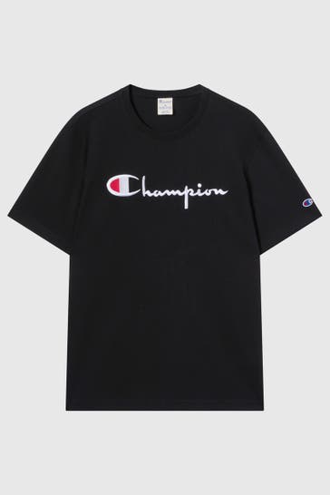 CHAMPION T-Shirt schwarz