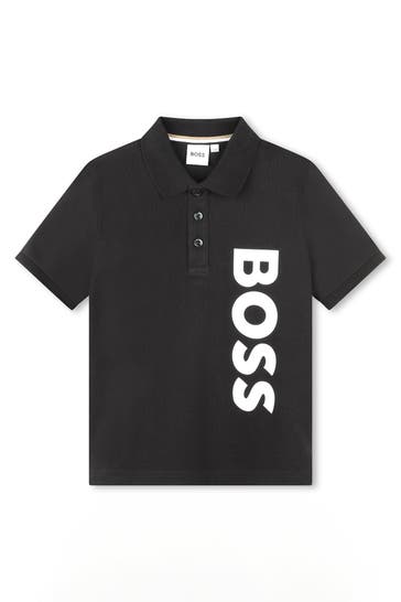 BOSS Polo-Shirt schwarz