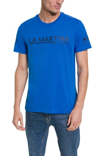 LA MARTINA T-Shirt blau