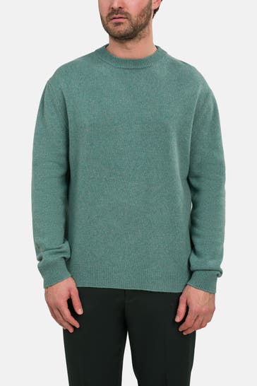 DANIELE FIESOLI Kaschmirpullover smaragdgrün