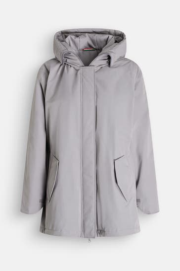 NO. 1 COMO Parka 'Felina' grau