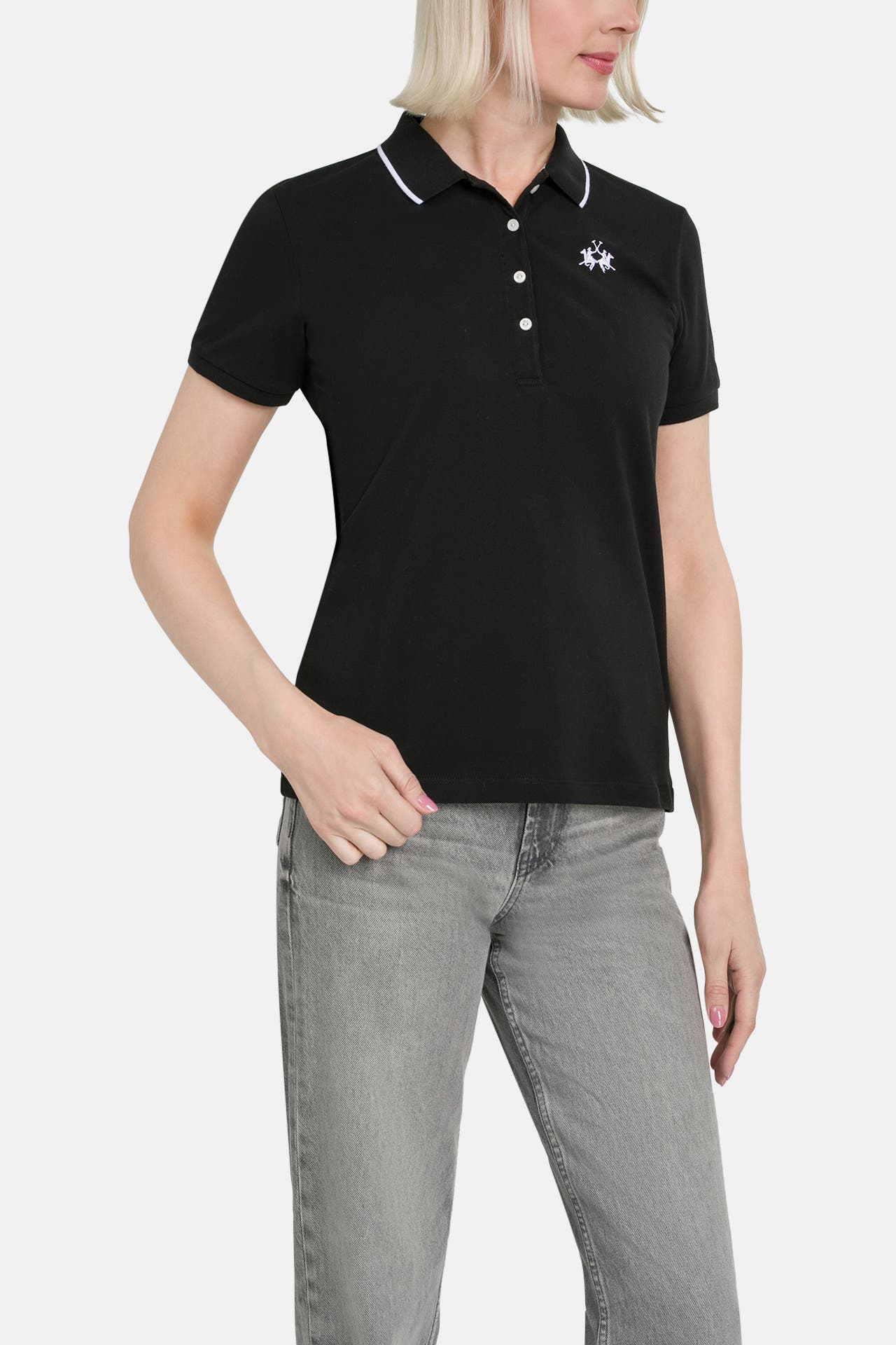 LA MARTINA Polo-Shirt schwarz, Bild 1