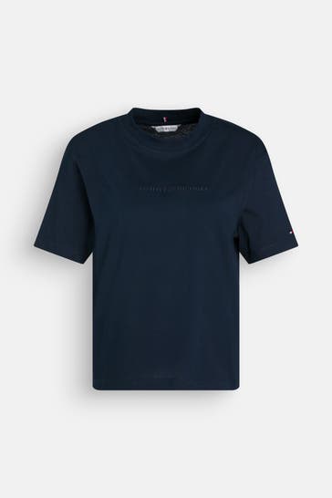 TOMMY HILFIGER T-Shirt nachtblau