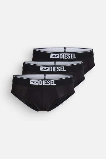DIESEL 3er-Pack Slips schwarz