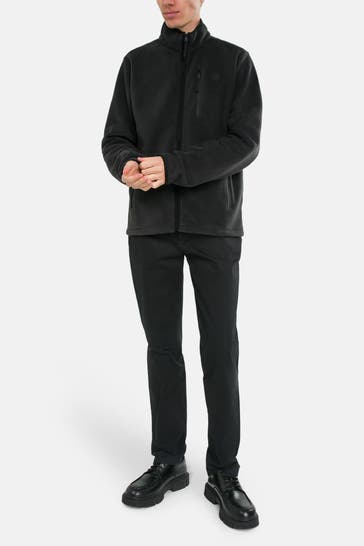 TIMBERLAND Fleecejacke schwarz