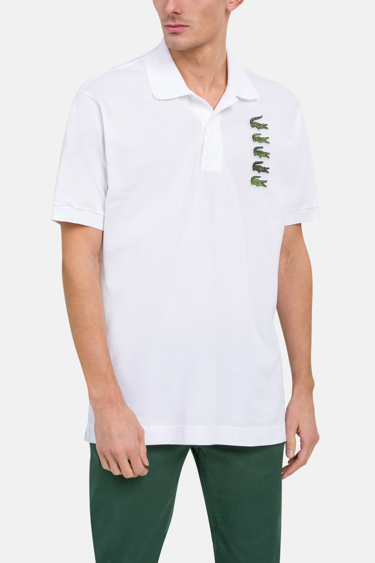 LACOSTE Polo-Shirt weiß, Bild 1