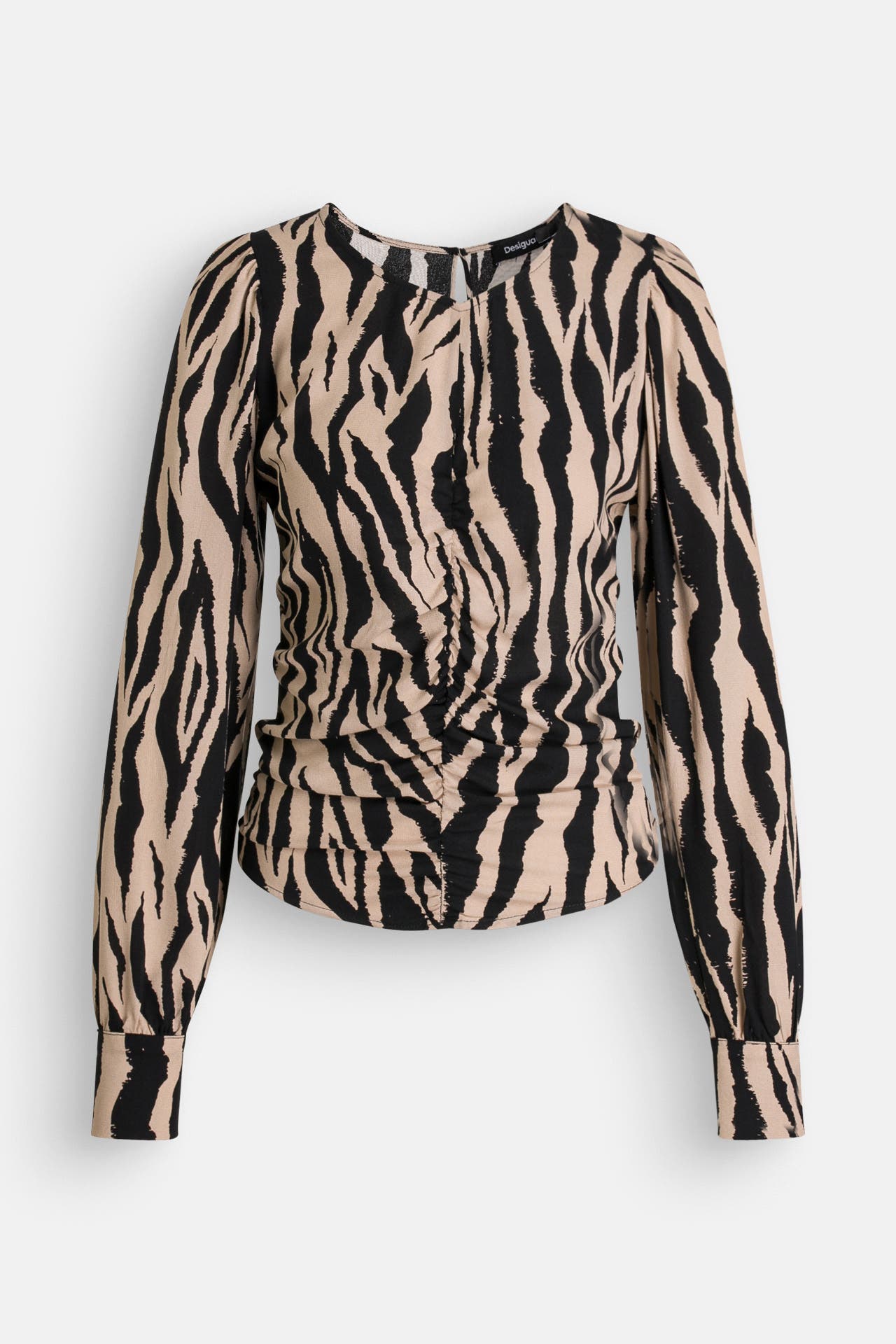 DESIGUAL Blusenshirt 'Tigris' gemustert, Bild 1