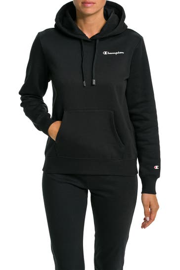 CHAMPION Hoodie schwarz