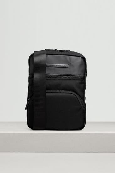 PORSCHE DESIGN - Umhängetasche 'Voyager L' schwarz
