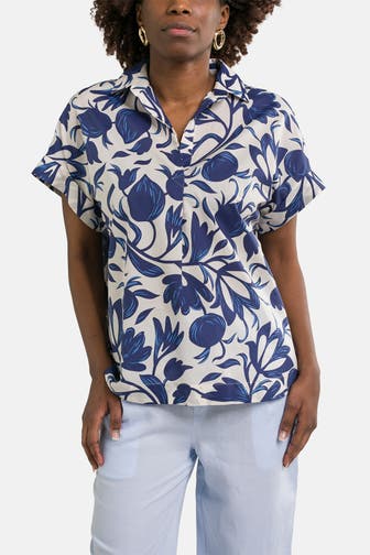 0039 ITALY Blusenshirt 'Derry new' floral