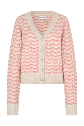 LOLLYS LAUNDRY Strickjacke 'Lano' gemustert