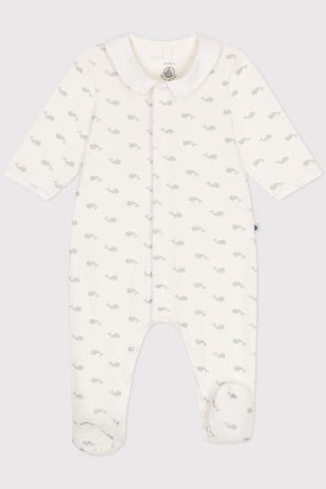 PETIT BATEAU Strampler gemustert