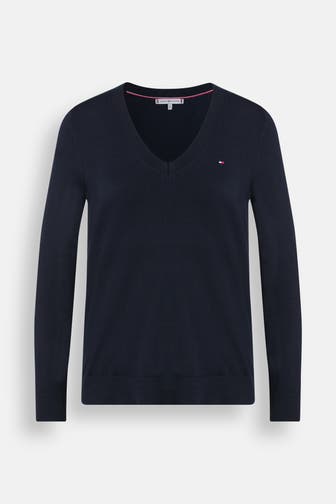 TOMMY HILFIGER Strickpullover navy