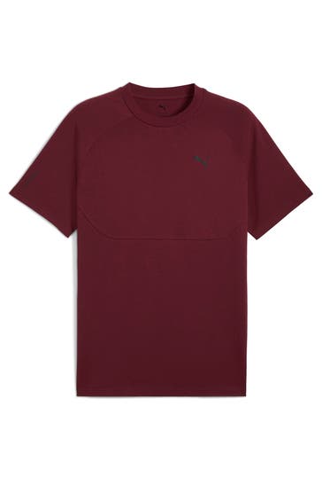 PUMA T-Shirt bordeaux