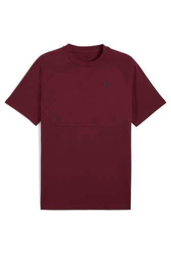 PUMA T-Shirt bordeaux
