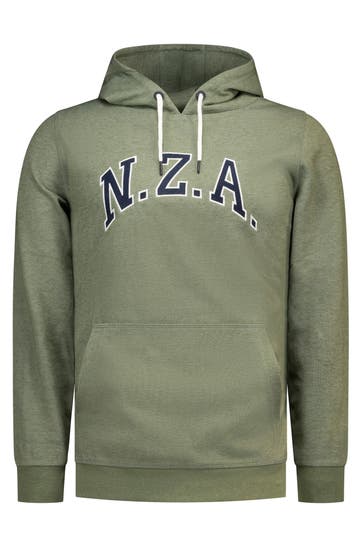NEW ZEALAND AUCKLAND Hoodie oliv meliert