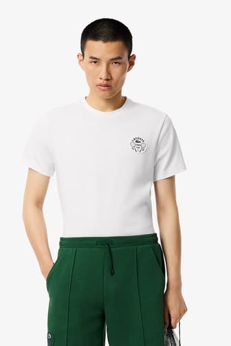 LACOSTE T-Shirt weiß