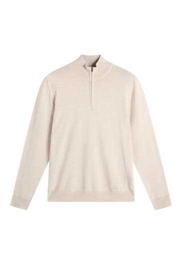 J.LINDEBERG SPORTSWEAR Woll-Troyer 'Kryan' greige