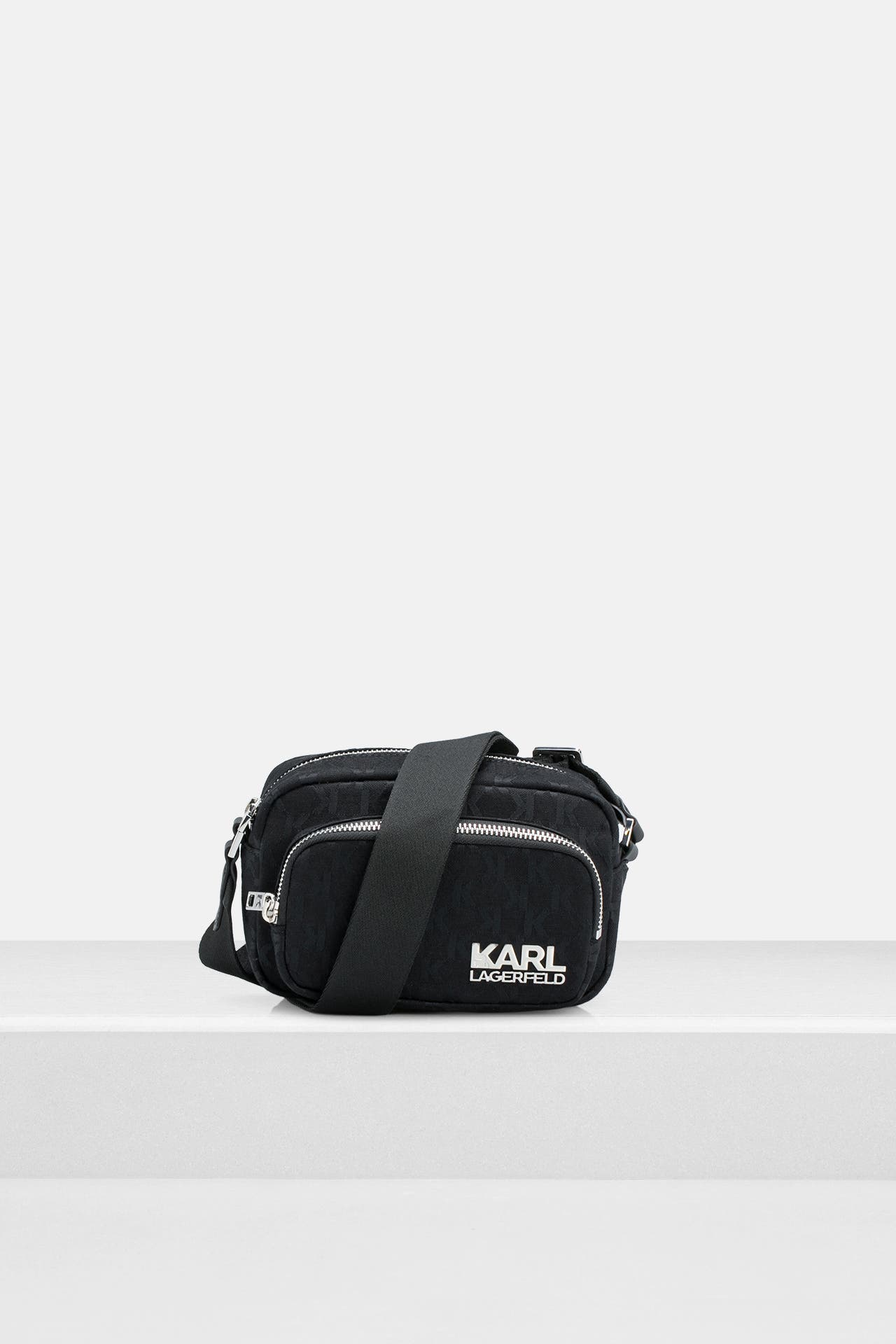 KARL LAGERFELD Umhängetasche schwarz, Bild 1