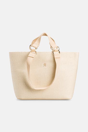 TOMMY HILFIGER - Shopper 'City Mono' beige