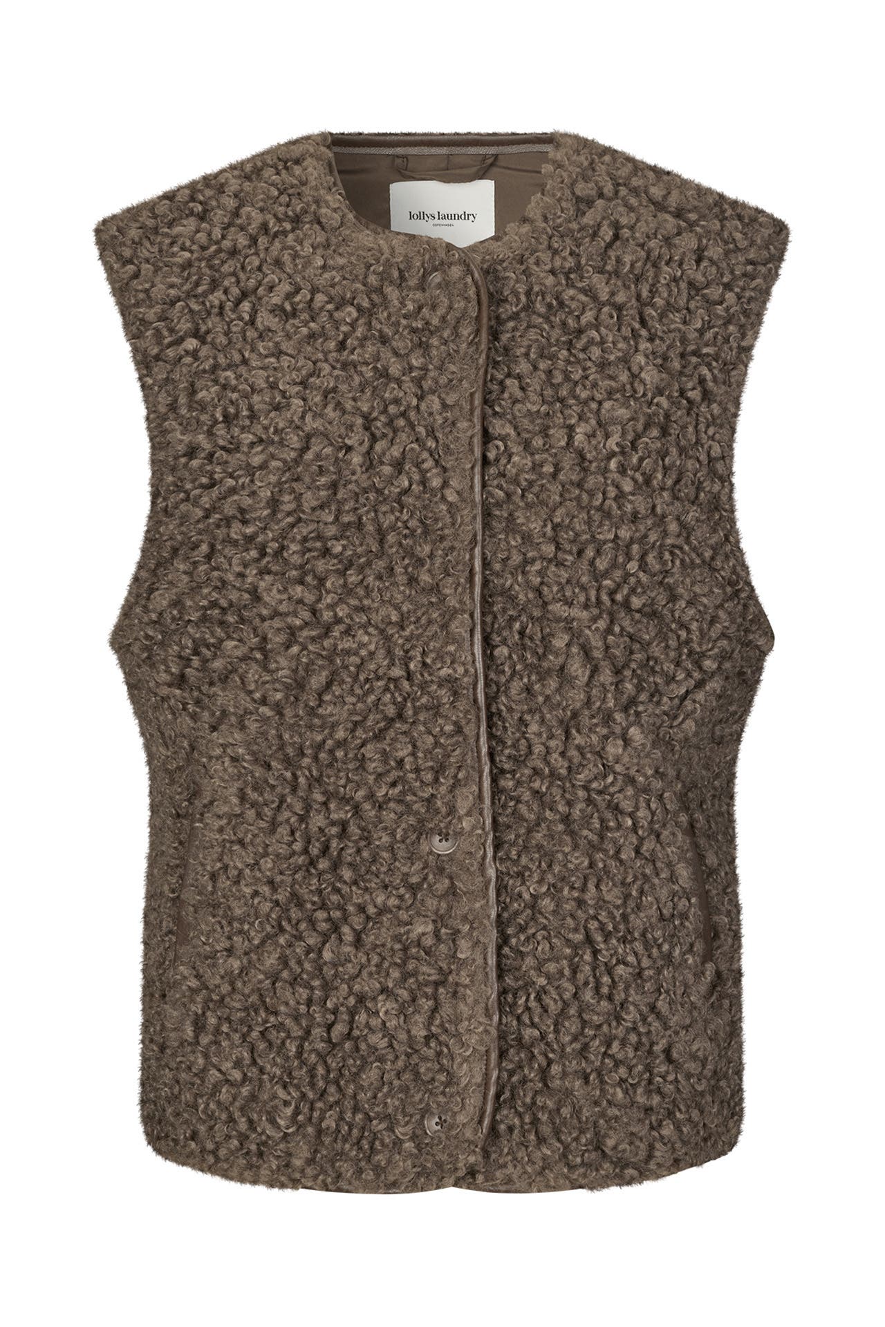 LOLLYS LAUNDRY Weste 'Vada' braun, Bild 1