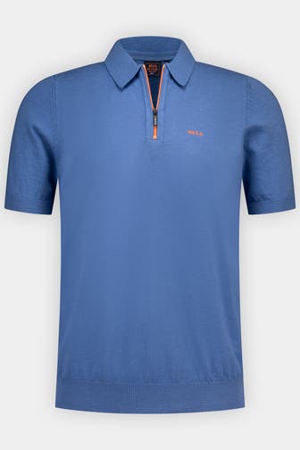 NEW ZEALAND AUCKLAND Polo-Shirt azurblau