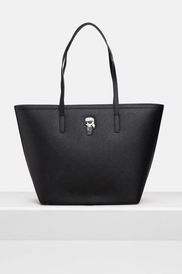 KARL LAGERFELD - Shopper 'Ikon' schwarz