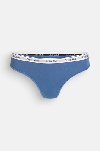 CK UNDERWEAR String taubenblau