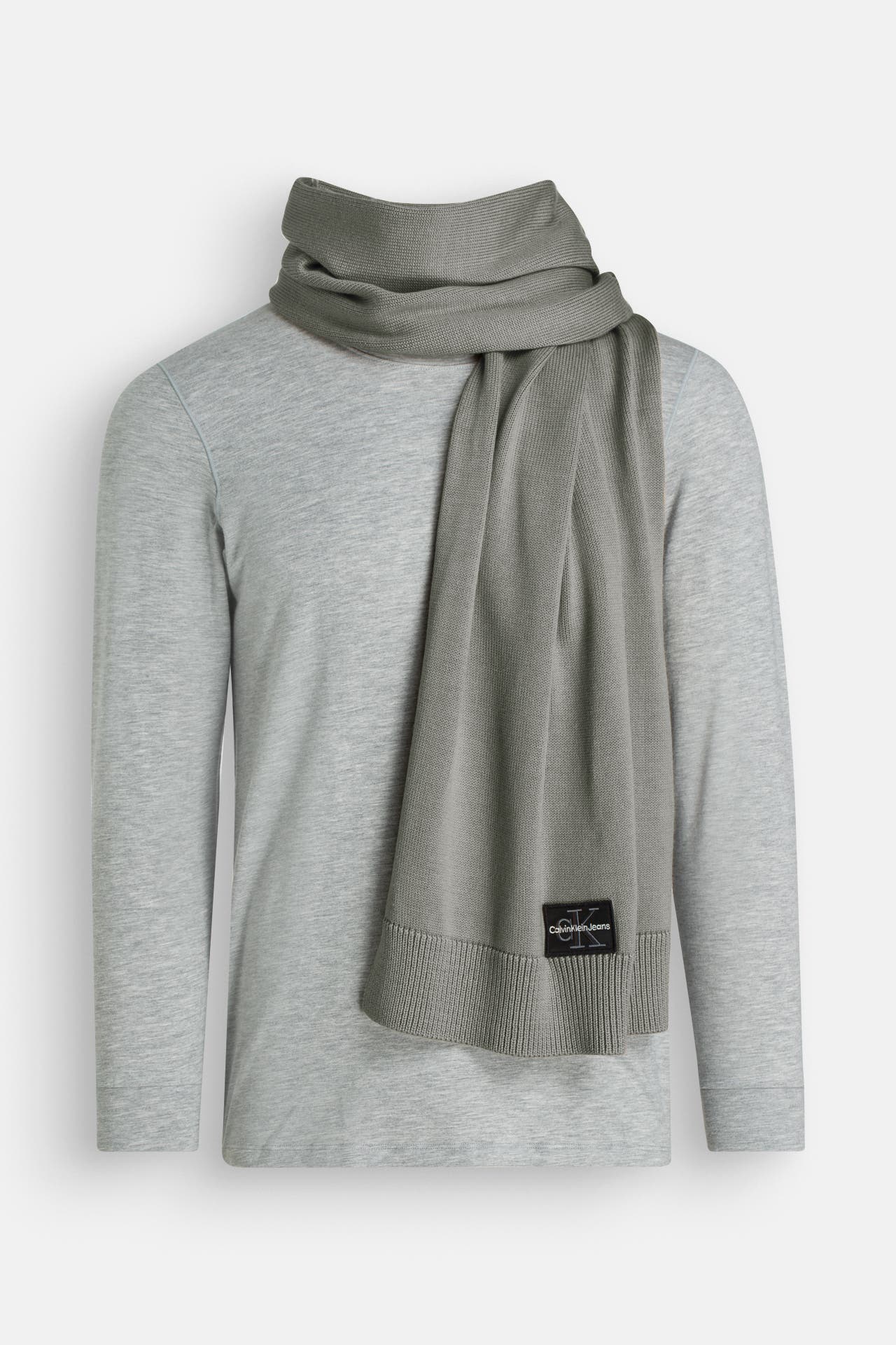 CALVIN KLEIN Schal grau, Bild 1