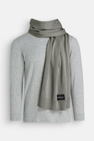 CALVIN KLEIN Schal grau