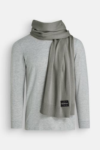 CALVIN KLEIN Schal grau