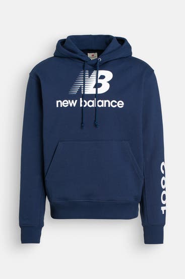 NEW BALANCE - Hoodie dunkelblau