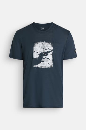 SUPER.NATURAL T-Shirt schwarzblau
