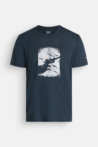 SUPER.NATURAL T-Shirt schwarzblau