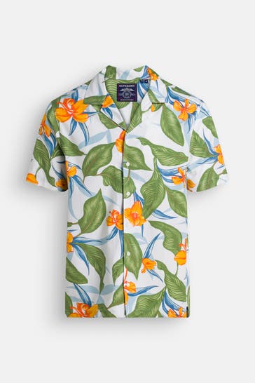 SUPERDRY Kurzarmhemd floral