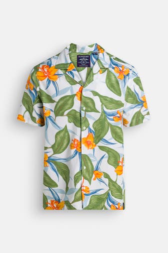 SUPERDRY Kurzarmhemd floral