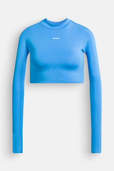 WRSTBHVR Longsleeve 'Lizo' blau
