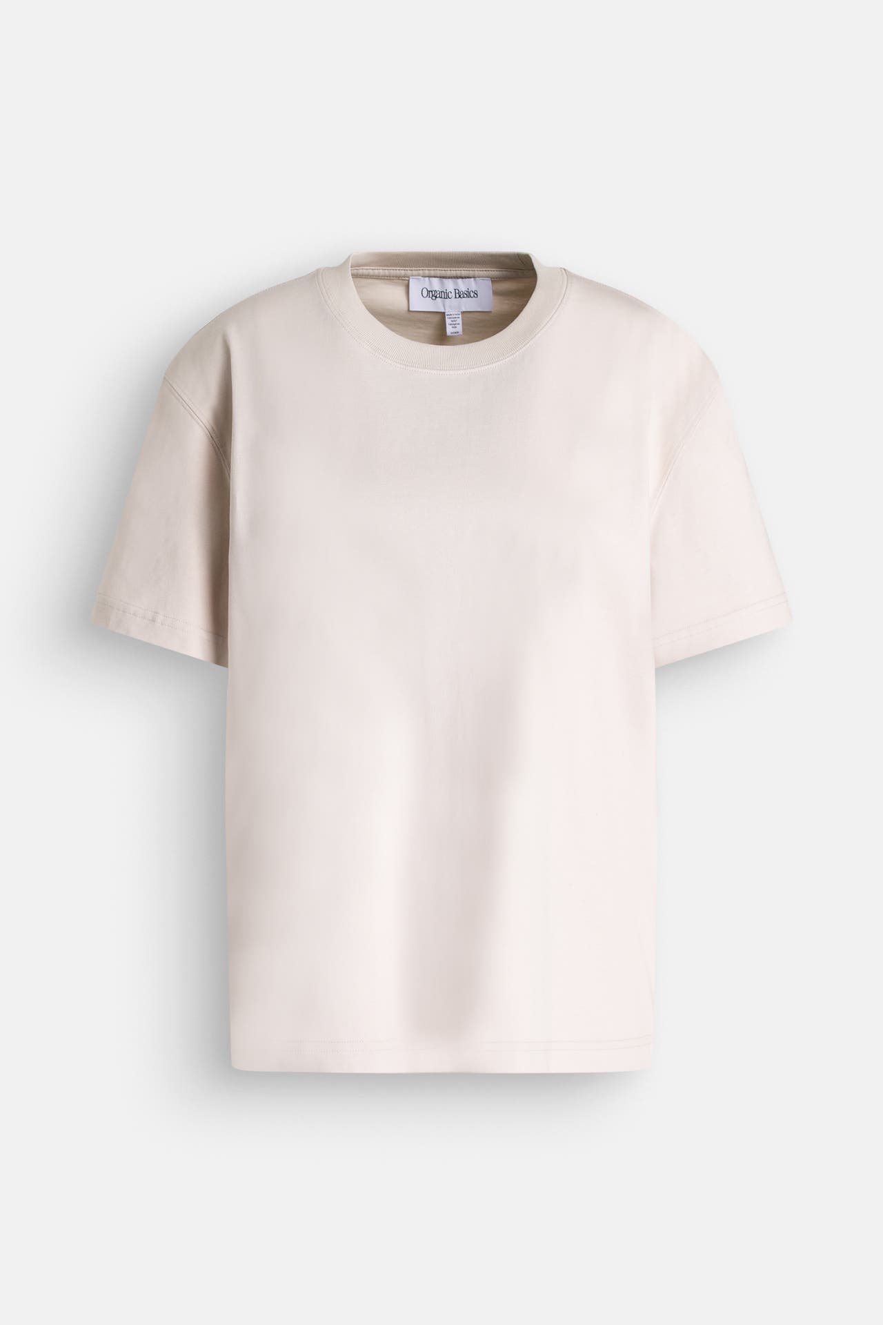 ORGANIC BASICS T-Shirt beige, Bild 1
