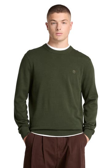 TIMBERLAND Strickpullover oliv